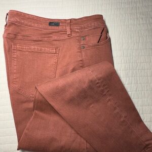 Liverpool Women's Skinny Jeans in Rusty Terracotta